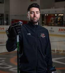 Portrait of Nick Orlando at Hockey Etcetera
