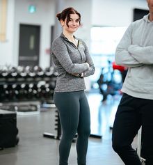 Marc Nadeau en action lors d'un soulevé de terre