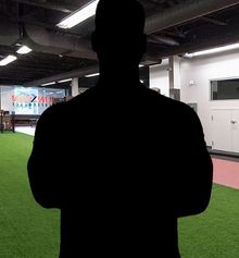 Marc Nadeau performing a deadlift